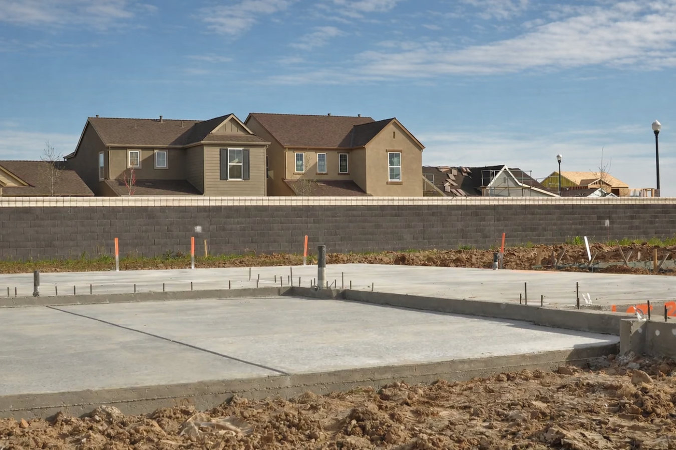 Slab Foundation Building in Hybla Valley, VA
